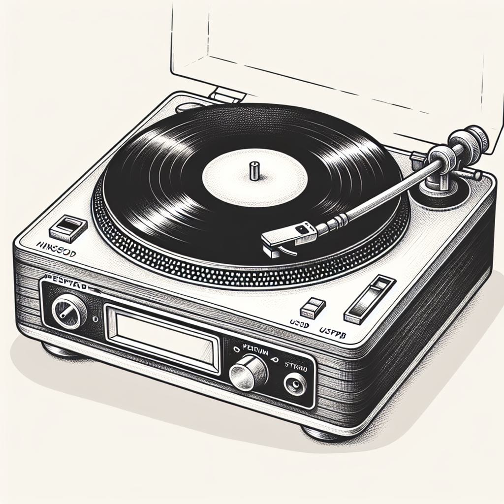 Vinyl trifft Digital: Die Top Plattenspieler mit USB-Anschluss im Vergleich
